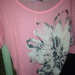 Neon pink cute shirt