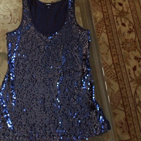 Express sequinned top - Picture 2 of 2