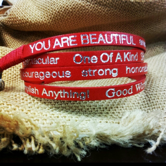 Good Work(s) You Are Beautiful Bracelet - Picture 1 of 1