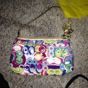 Real coach poppy purse!