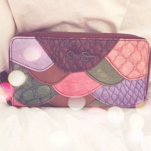 LeatherJessica Simpson Mermaid Wallet