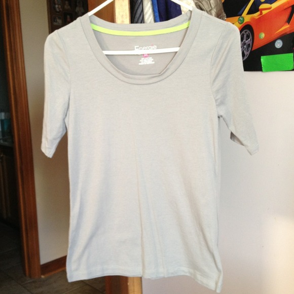 Gray shirt
