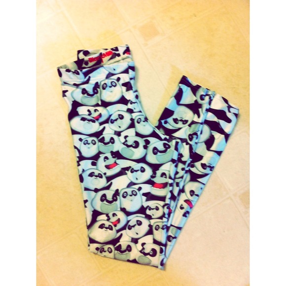 ❌SOLD❌Black milk emotional panda leggings