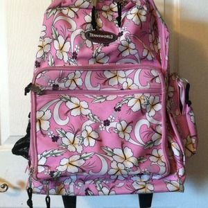 Oversized rolling backpack