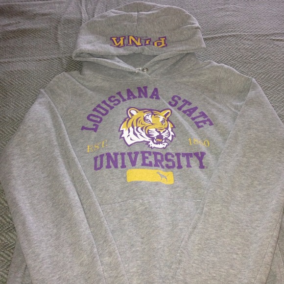 PINK LSU hoodie