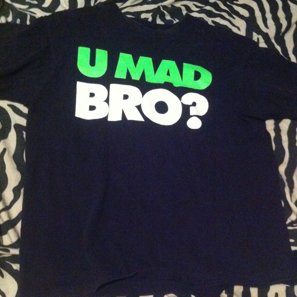 You mad bro tee shirt
