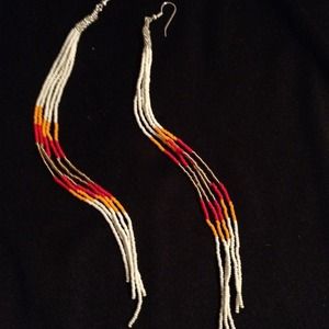 "Sunset" Dangle Earrings