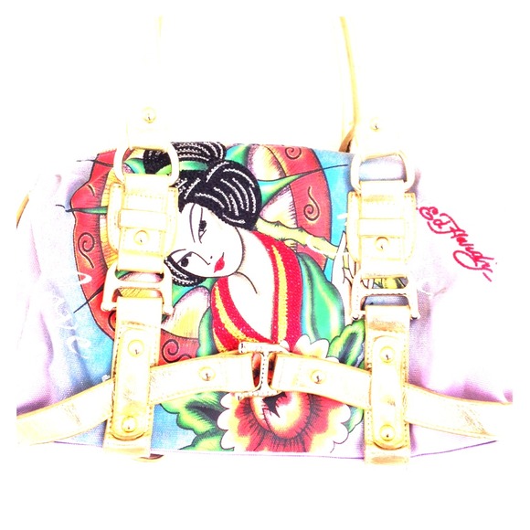 Original Ed Hardy Geisha Purse