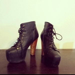 Jeffrey Campbell black Litas