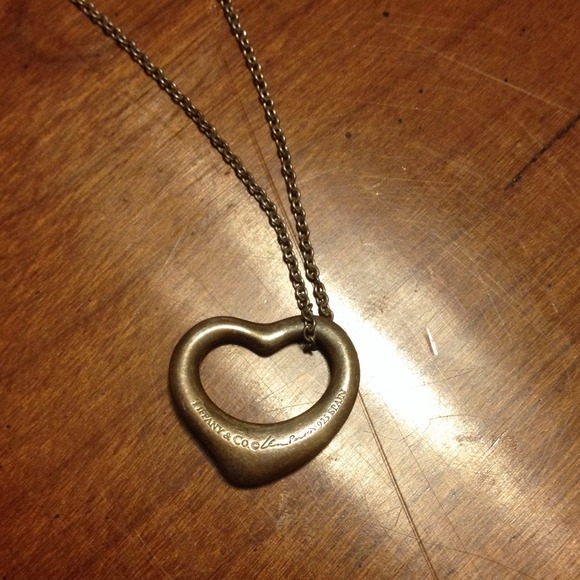 Tiffany & Co Elsa Peretti Open Heart Necklace - Picture 1 of 4