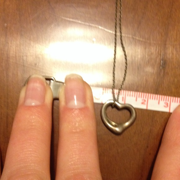 Tiffany & Co Elsa Peretti Open Heart Necklace - Picture 4 of 4