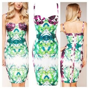 Floral Pencil Dress