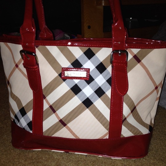 Burberry Red and Plaid