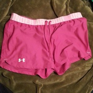 Under armour workout excercise shorts