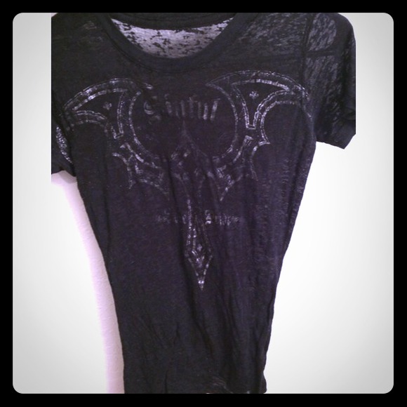 Sinful burn out shirt