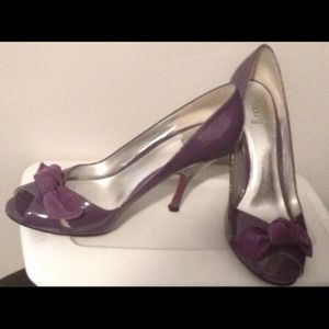 Purple Paton Peep-toe.