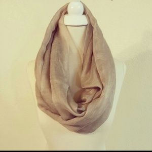 C.K taupe Infinity scarf
