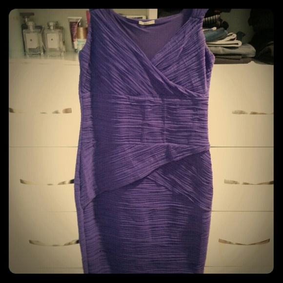 Wolford purple dress