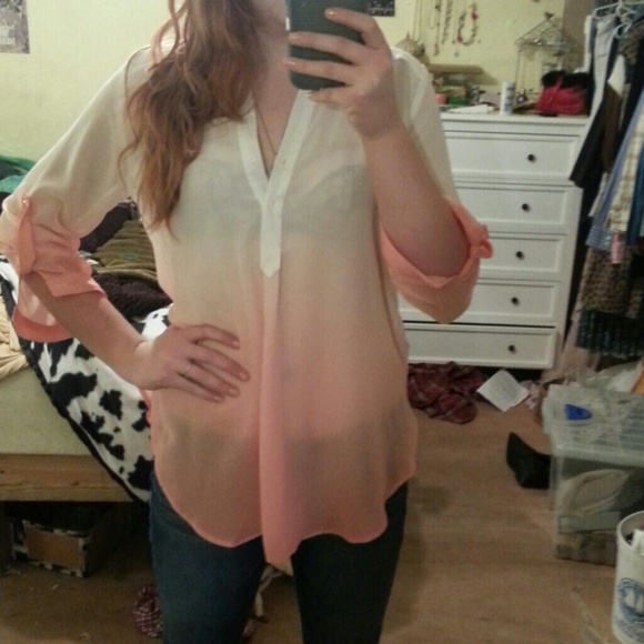 Long sheer top