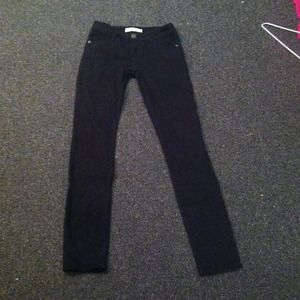 Black denim and scarf bundle