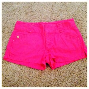 Express Shorts - Express pink shorts and blue top bundle Express Shorts - Express pink shorts and blue top bundle