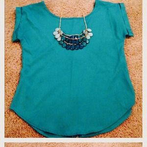 Express Shorts - Express pink shorts and blue top bundle Express Shorts - Express pink shorts and blue top bundle
