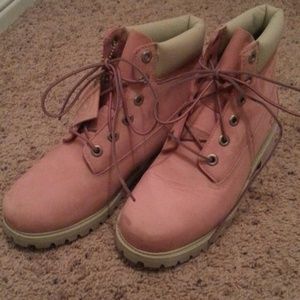 Pink timberlands