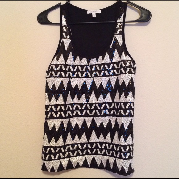 Sequin Aztec Tank - Picture 2 of 3