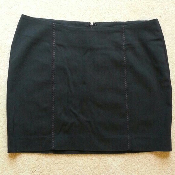 Black mini skirt by Express Design Studio