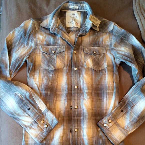 American Eagle Mens XS Plaid shirt