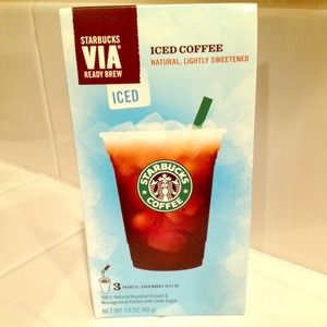 4 boxes of Starbucks iced coffee