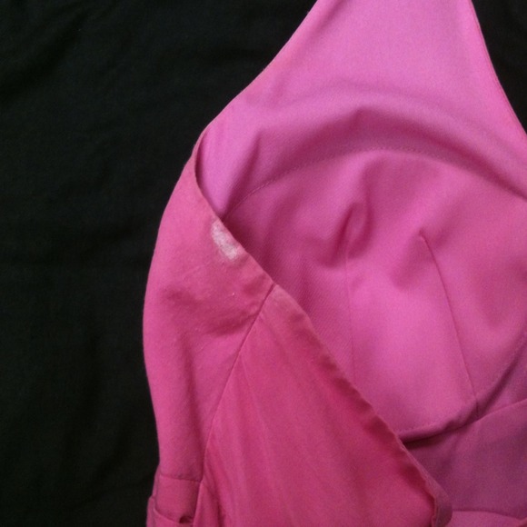 Hot Pink Party Dress - Picture 4 of 4