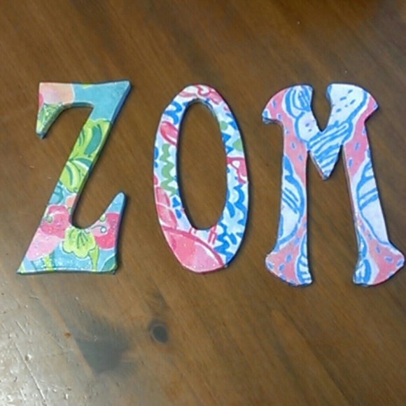 Wood Monogram - Picture 2 of 2