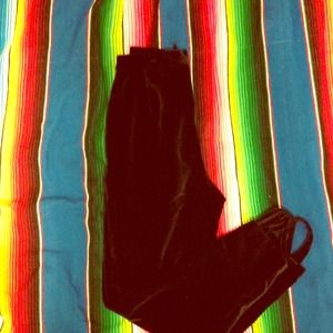 Talbots velvet stirrup trousers