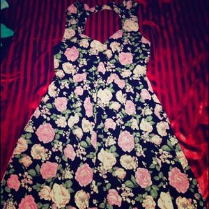 Floral Print F21 Dress 💗💚 SOLD