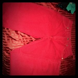 Red Wrangler Jeans ❤️