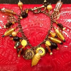 Vintage bead bracelet