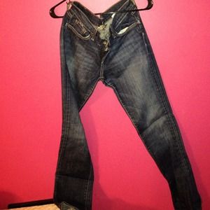 Lucky brand Dark Zoe straight Jeans