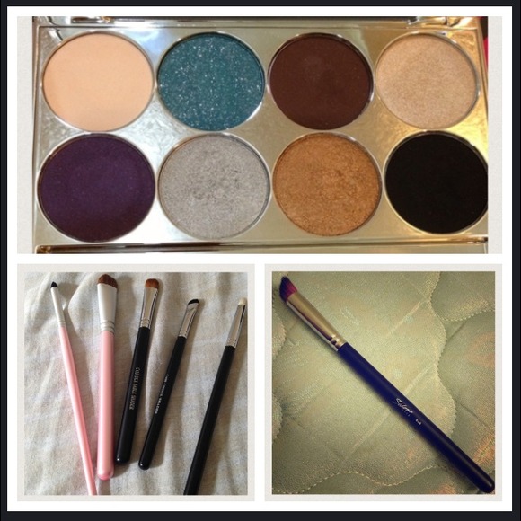Sedona Lace 618, Eyeshadow Brush lot, TIGI Palette