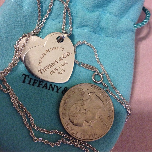 Authentic T&co double rtt hearts