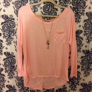 Pink dolman top