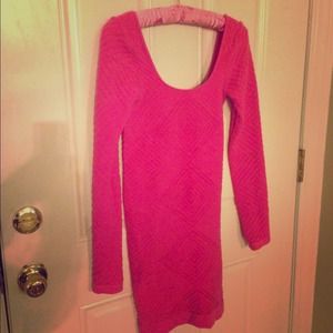 BCBG Pink form fitting dress! 💄