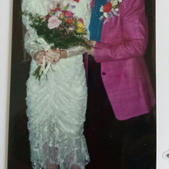 Lace Wedding Dress - Picture 2 of 3