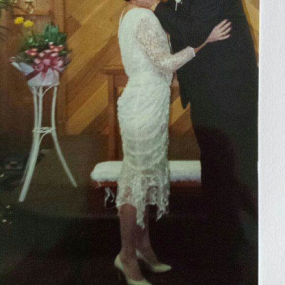 Lace Wedding Dress - Picture 3 of 3