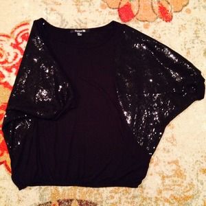 Brand new forever 21 top with sequins