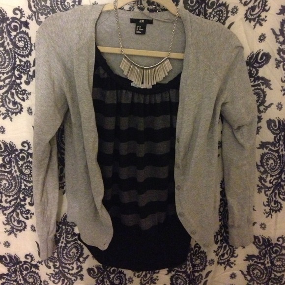 Grey stipe tank