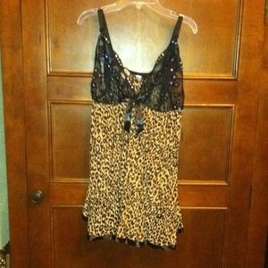 New Plus Size leopard Lingerie