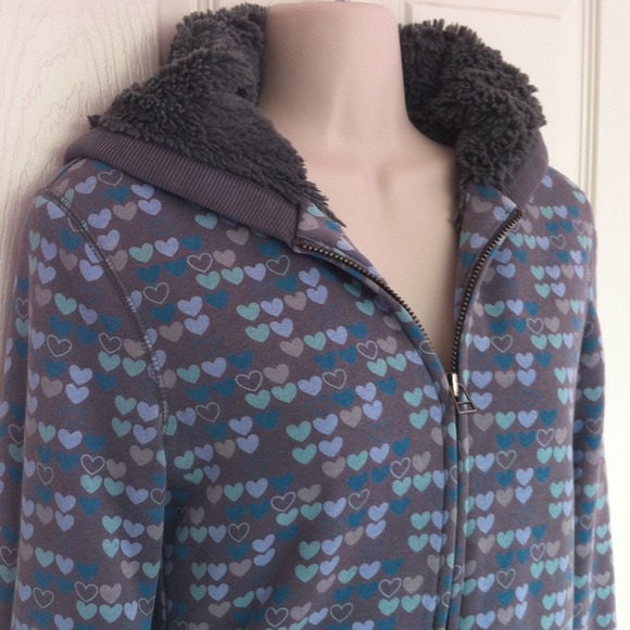 Aeropostale fluffy inline hoodie - slim fit