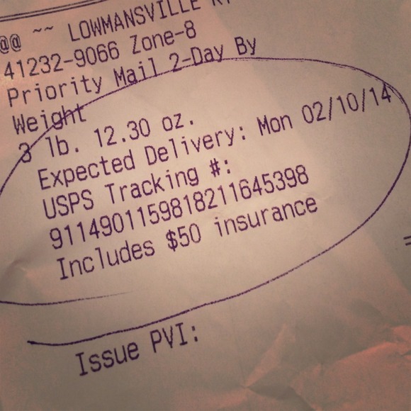 Proof of Shipping For A Trade (: