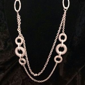 Silver necklace